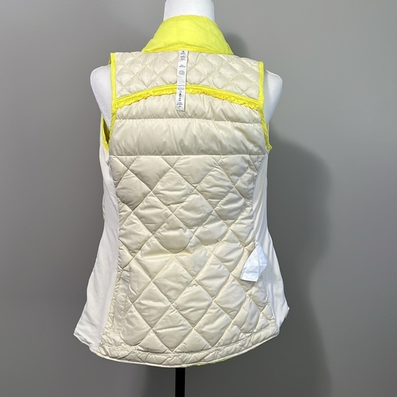Lululemon What The Fluff Vest Clarity Yellow Rare - Picture 16 of 17